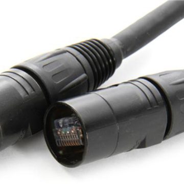 100ft ethercon CAT6 shielded cable