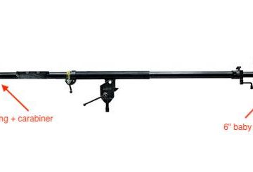 12ft Manfrotto 425B telescopic boom arm