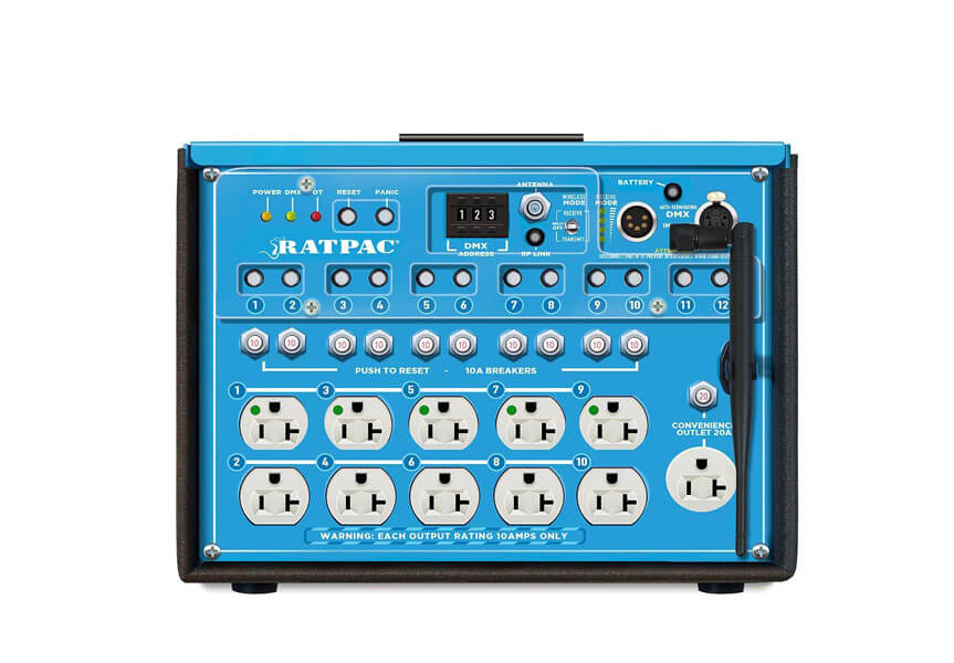 1.2k x 10 ch. edison RatPac (CRMX)