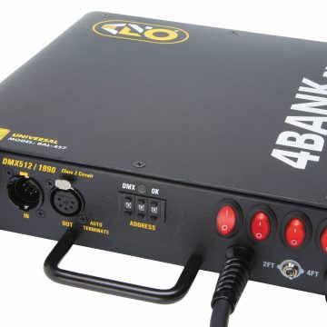 4 bank kino flo select system ballast (DMX)