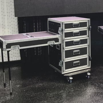 ATA workstation w/4-drawers & tabletop