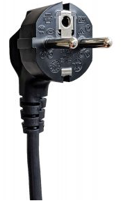 Schuko international power cable